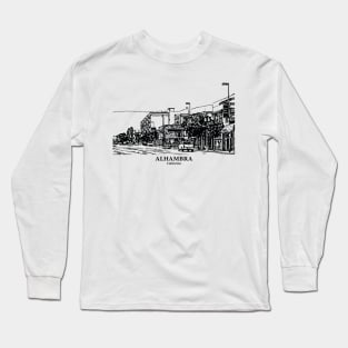 Alhambra - California Long Sleeve T-Shirt